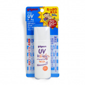 PIGEON Солнцезащитное детское молочко UV SPF50 для лица и тела, возраст 0+, бутылка 50 гр. 
