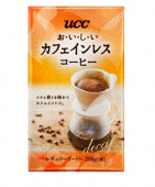UCC Кофе молотый Decafe VP без кофеина, 200 гр. пакет