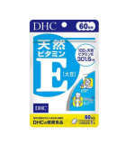 DHC Натуральный Витамин Е для красоты и молодости, курс 60 дней, 60 шт х 510 мг, 30,6 гр.