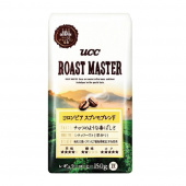 UCC Кофе натуральный Roast Master в зернах Мастер обжарки Beans Columbia Supremo Blend AP, 150 гр. пакет