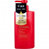 SHISEIDO Кондиционер увлажняющий для волос TSUBAKI Premium Moist, бутылка с дозатором 490мл