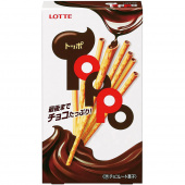 Палочки LOTTE Торро хрустящие с шоколадной начинкой, 72 гр. 2 пакета