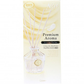 Premium Aroma Ароматизато для комнаты (наполнитель +палочки) с ароматом жасмина, иланг-иланг, мускуса и ванили 50 мл