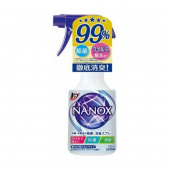 LION Антибактериальный и дезодорирующий спрей для чистки и освежения одежды NANOX, LION Антибактериальный и дезодорирующий спрей для чистки и освежения одежды NANOX, бутылка с распылителем 350 мл
