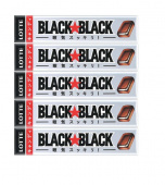 Леденцы Black Black Lotte 12 штук 43 гр БЛОК 10 шт