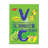 Леденцы для горла с витамином С со вкусом зеленого винограда NOBEL VC-3000 90 гр