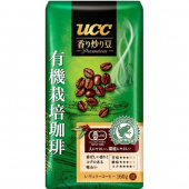 UCC PREMIUM Кофе в зернах ароматный органический средней крепости и степени обжарки мягкая упаковка 160 гр