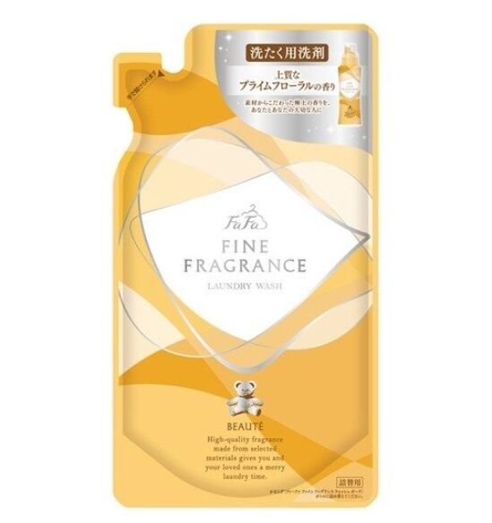 NISSAN FaFa Жидкое средство для стирки Fine Fragrance BEAUTY концентрированное, аромат цветов, 360 гр. сменная упаковка 