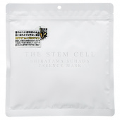 KOR JAPAN Маска для лица The Stem Cell SHIRATAMA SUHADA Essence MASK Отбеливающая питательная на основе стволовых клеток 30 шт 285 мл сыворотки