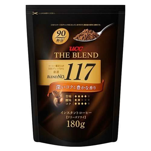 UCC THE BLEND Кофе Коллекция 117 растворимый крепкий вкус 180 гр., сменная упаковка