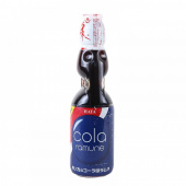 HATA KOSEN Лимонад Ramune Cola РАМУНЕ КОЛА  сильно газированный безалкогольный, 200 мл., стеклянная бутылка со стеклянным шариком