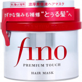 SHISEIDO Маска FINO Premium Touch Оживление сухих волос восстановление и увлажнение с пчелиным маточным молочком 230 гр. банка