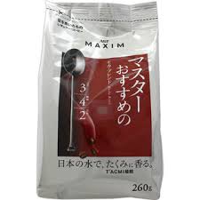 Кофе молотый AGF Mocha Blend MAXIM крепкий 260гр  мягкая упаковка, фото 1