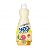 Kaneyo Средство для посуды GRAPEFRUIT Свежий грейпфрут 600 мл, бутылка с дозатором 