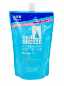 SHISEIDO Шампунь-кондиционер SEA BREEZE 2 в 1 лечебный против перхоти для жирных волос, аромат морской свежести 1000 мл., сменная упаковка