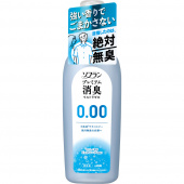 Lion Кондиционер для белья SOFLAN Premium Deodorizer Ultra Zero-0.00 защищающий от неприятного запаха до самого вечера, аромат чистоты и мыла, бутылка 530 мл.