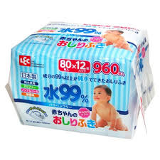 Влажные  салфетки  iPLUS 99,9% для новорожденных 80шт*12, фото 2