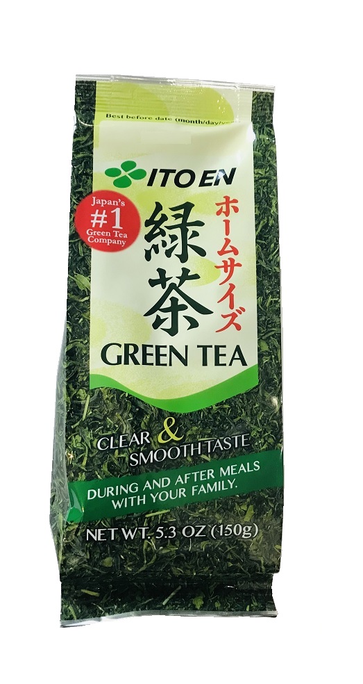 Зеленый чай Ito En Ooi-Ocha Home Size Green Tea листовой классический 150 гр  мягкая  упаковка