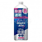 LION Charmy Magica Plus W Средство для мытья посуды концентрат аромат белых роз 850 мл бутылка с крышкой 