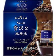 Кофе молотый AGF Little Luxury Special Blend MAXIM крепкий 8г*7шт коробка, фото 1