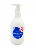 NISSAN FaFa Жидкое мыло для рук Medic Aid с лечебным эффектом, бутылка с дозатором, 240 мл.