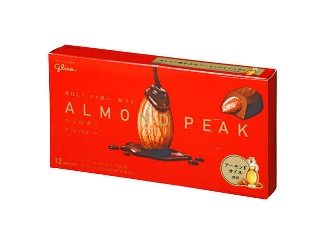 GLICO GLICO ALMOND PEAK Миндаль в шоколаде с Омега 3, Витамином Е коробка 59,5гр 
