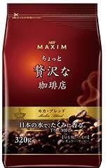 Кофе молотый AGF Little Luxury Mocha Blend MAXIM крепкий 320гр  мягкая упаковка, фото 1