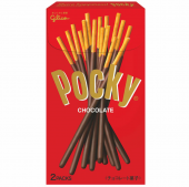 GLICO Pocky Палочки тонкие в темном шоколаде, коробка 36 гр., 2 порции * 8 шт. * 2,3 гр.