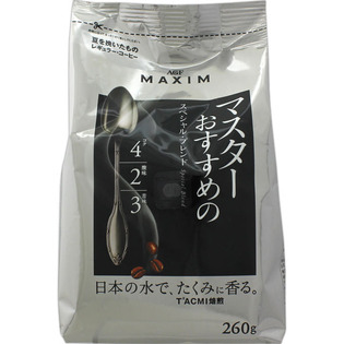 Кофе молотый AGF Special Blend MAXIM крепкий 260гр  мягкая упаковка, фото 2