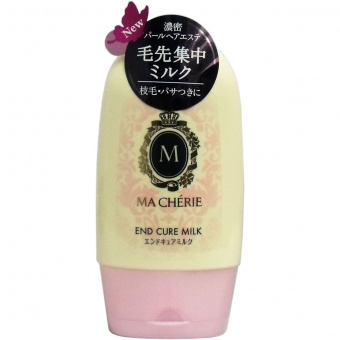 Молочко для кончиков волос SHISEIDO Ma Cherie END CURE MILK интенсивно-увлажняющее бессиликоновый цветочно-фруктовый аромат бут 100гр, фото 1