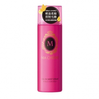 Масло-спрей для укладки волос SHISEIDO Ma Cherie OIL IN MIST для блеска волос цветочно-фруктовый аромат диспенсер 80гр, фото 1