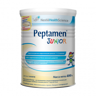 Сухая молочная смесь NESTLE Peptamen Junior для детей от 1 года 400гр, фото 1