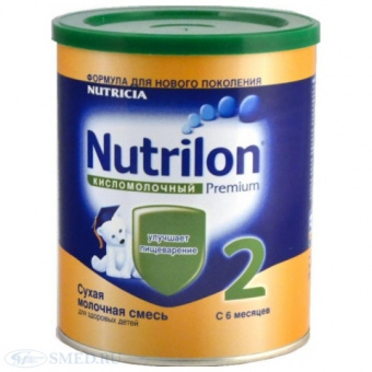 Кисломолочная смесь 2 NUTRILON с 6 мес ж/б 400гр, фото 1