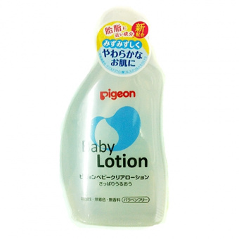 Лосьон детский PIGEON Baby Lotion увлажняющий возраст 0+ флакон 120мл, фото 2