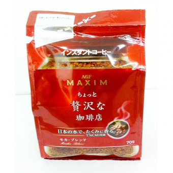 Кофе растворимый AGF Mocha Blend MAXIM крепкий 70гр  мягкая упаковка, фото 1