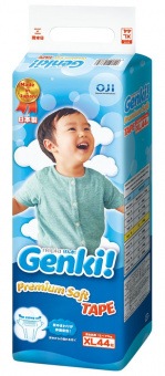 Подгузники GENKI XL 44  (12-17кг), фото 1