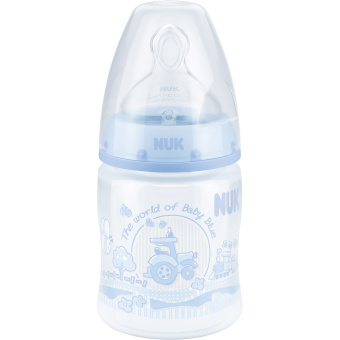 NUK First Choice бутылочка Baby blue 150мл. 0+, фото 1