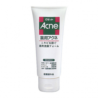 Пенка для лица ROSETTE ACNE для умывания с витамином Е туба 130гр, фото 1