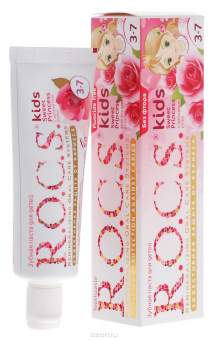 ROCS Зубная паста детская  с ароматом розы 3-7 лет 45гр, фото 2